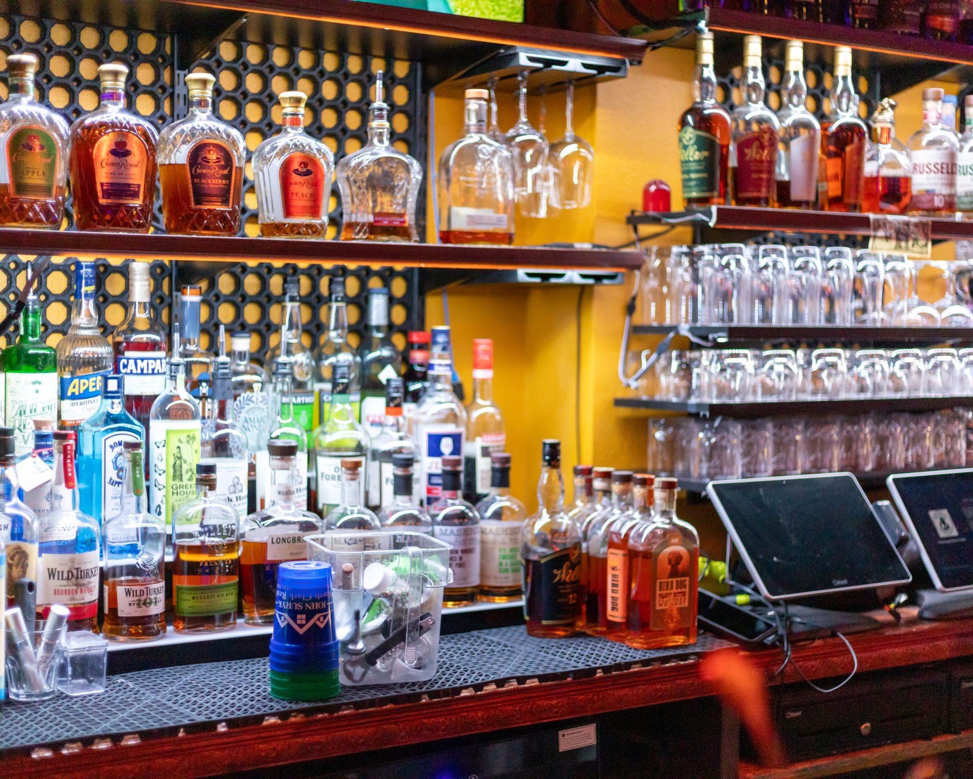 The bar