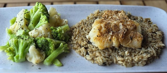 Cod Loin Plate